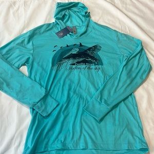 cute long sleeve with birds that says surfers of the sky-